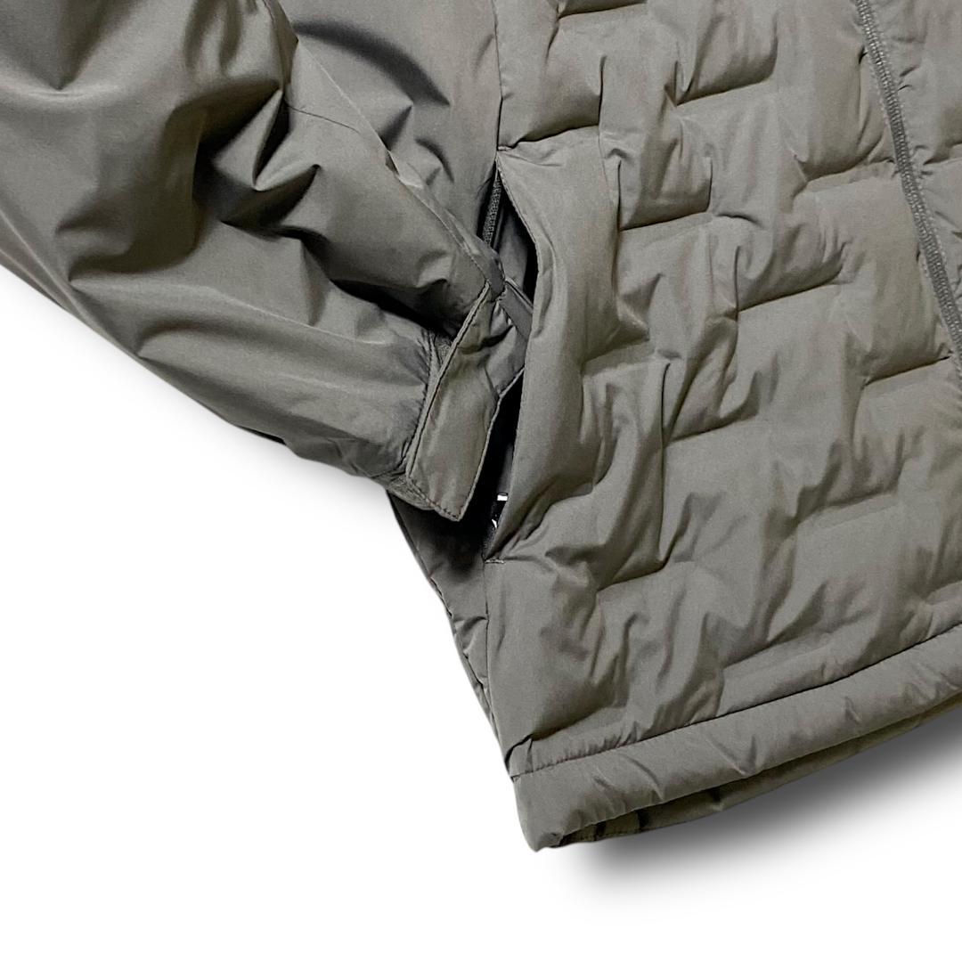 XL カッターアンドバック 定2.5万 圧着加工 中綿ジャケット ブルゾン BE