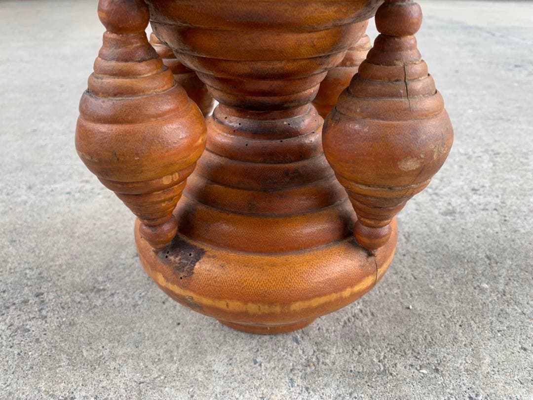 ビンテージ バンブー フラワーベース 天然素材 花器