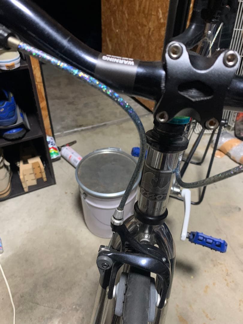 値引き可　OSSO クロモリ　ピストバイク