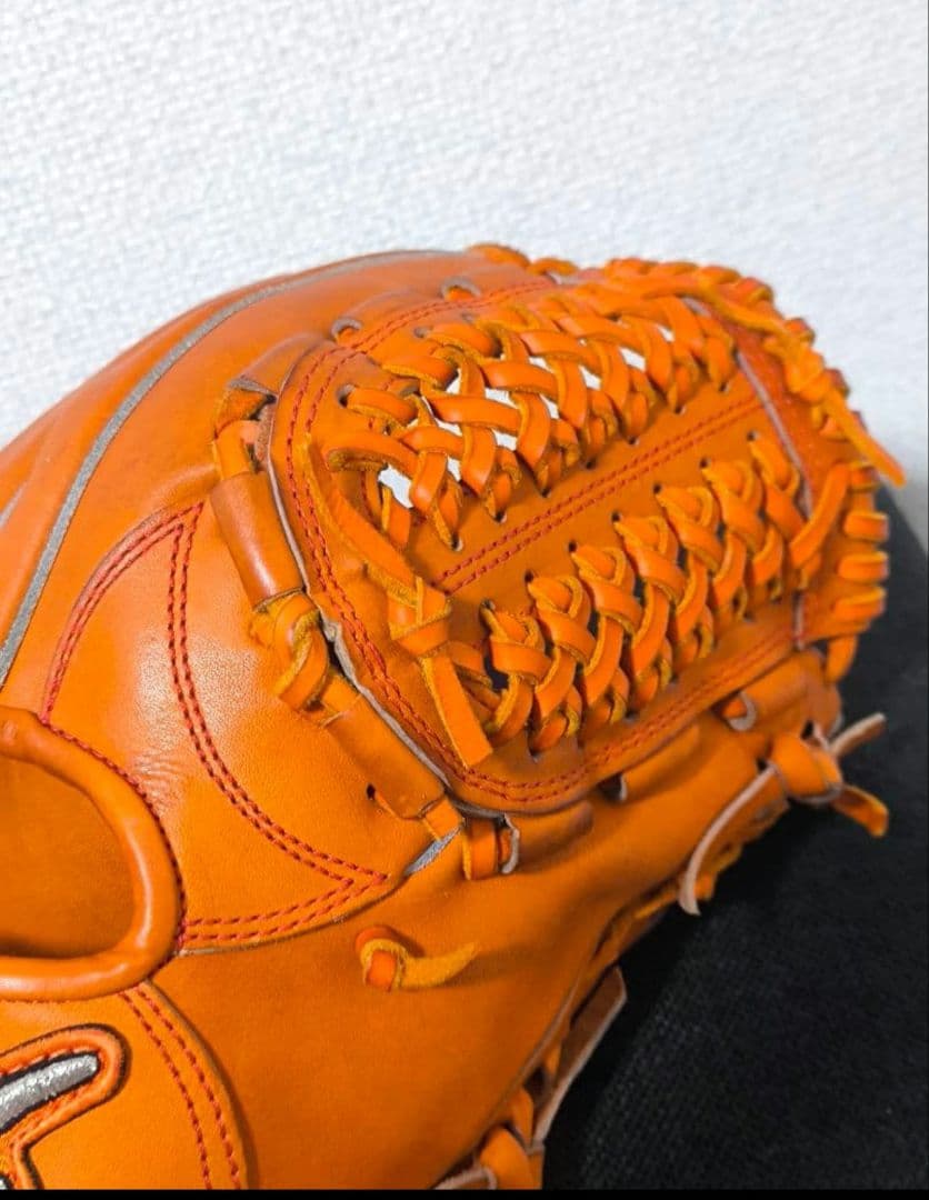 サンク　アトムズ　がばいレザー　グローブ　グラブ　硬式　内野手用　試作レザー