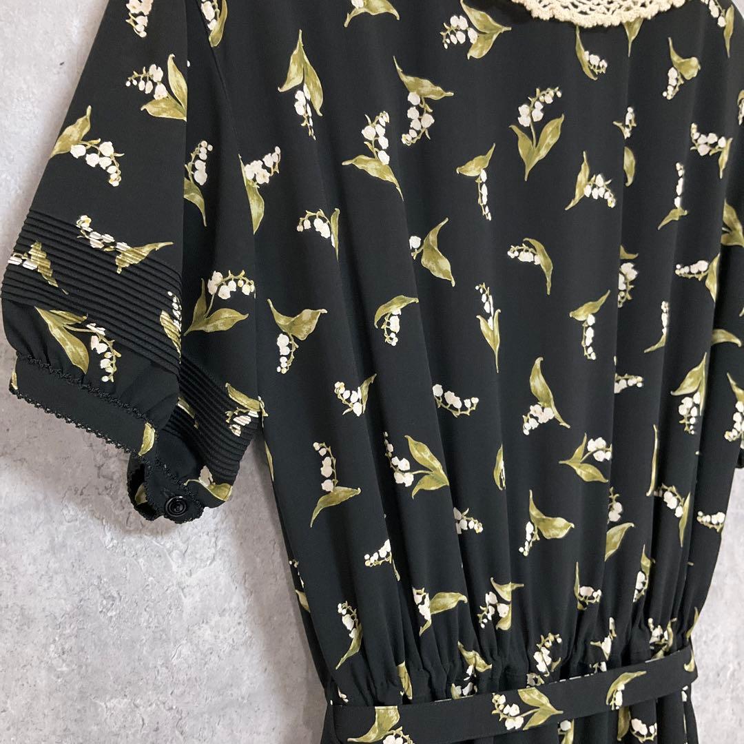 専用【KANEKO ISAO】　シフォンフレアワンピース　マキシワンピース