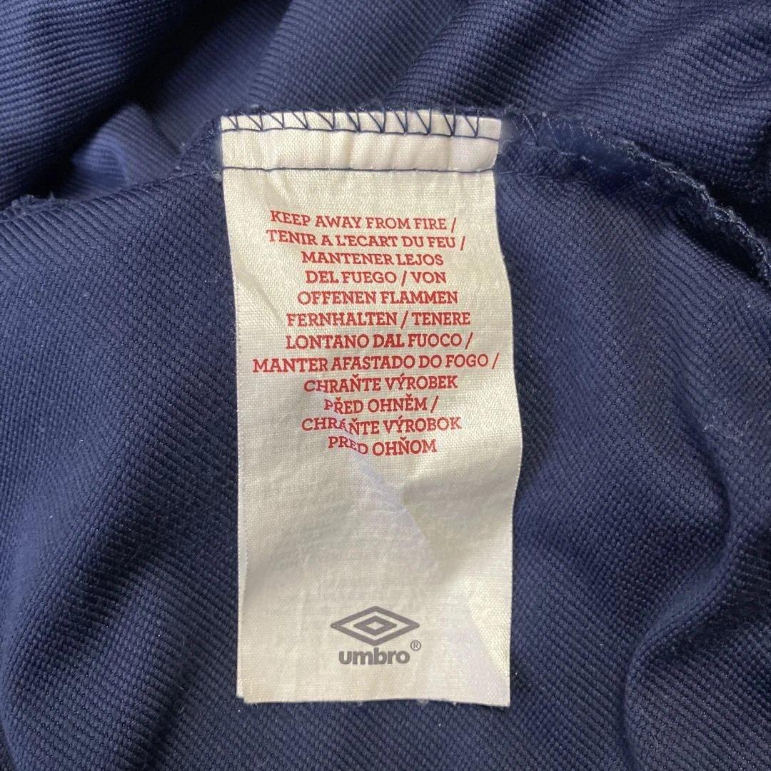 希少　アンブロ　イングランド　プルオーバージャケット　ネイビー　ネイションワイド