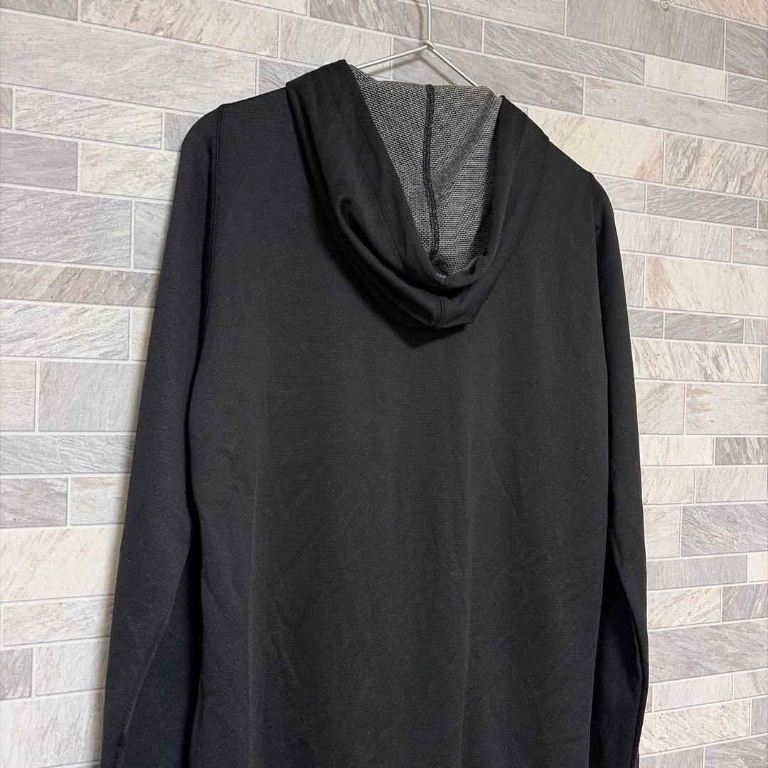 YONEX スウェットパーカー ヒートカプセルトリプル ジップアップ 黒 L