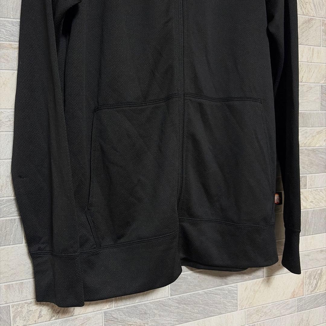 YONEX スウェットパーカー ヒートカプセルトリプル ジップアップ 黒 L