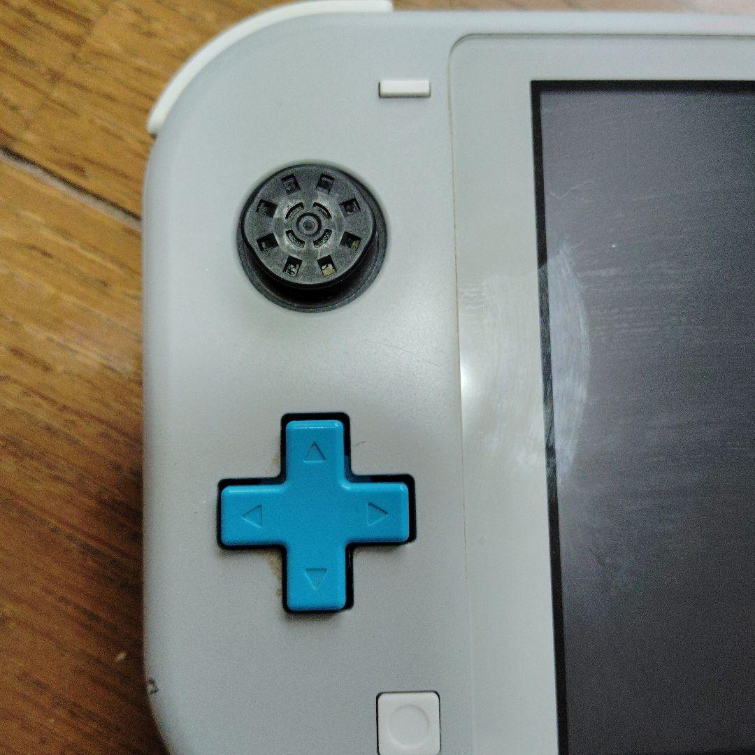 Switch Lite ホワイト/グレー コントローラー、スタンド付きジャンク