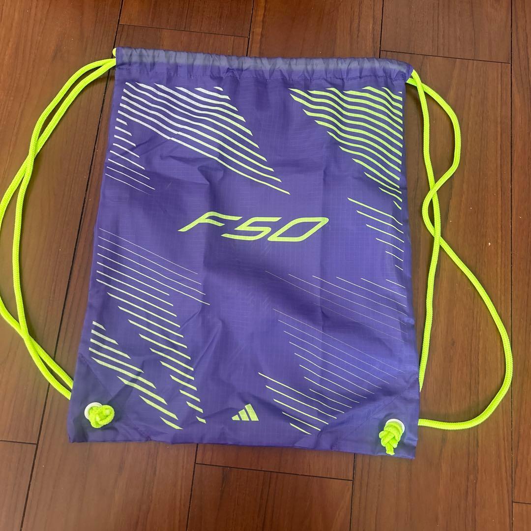 adidas F50 サッカーシューズ スパイク 紫/黄緑