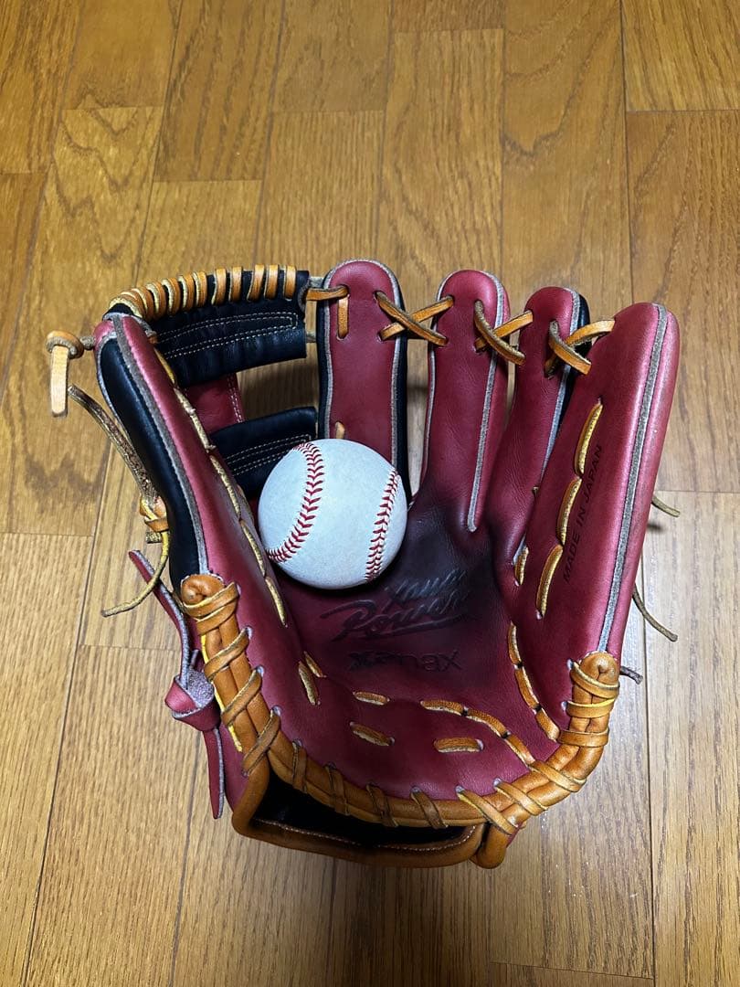 Xnax 軟式オールラウンド 赤/黒