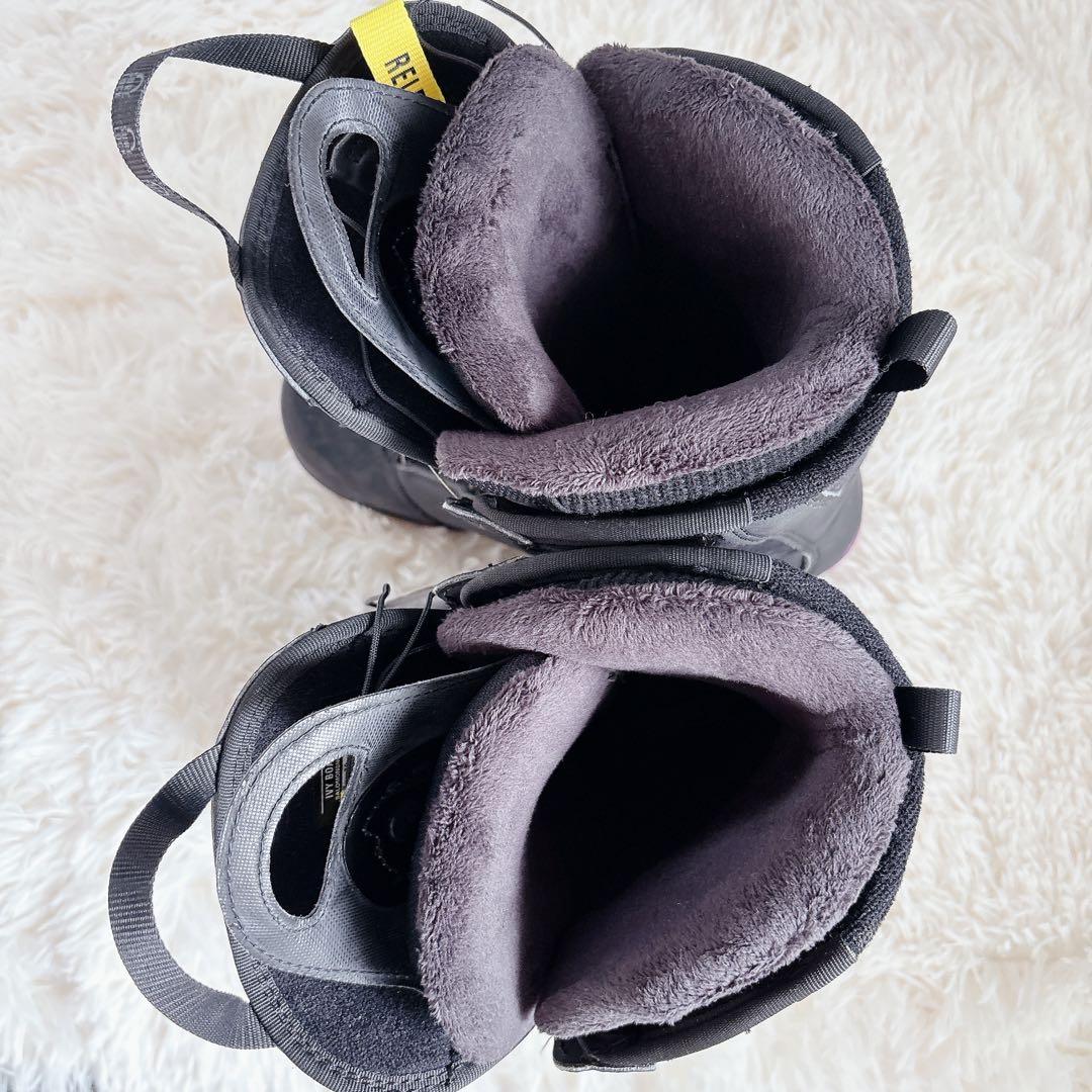 美品 SALOMON IVY BOA STR8JKT ブーツ 23.5 ボード