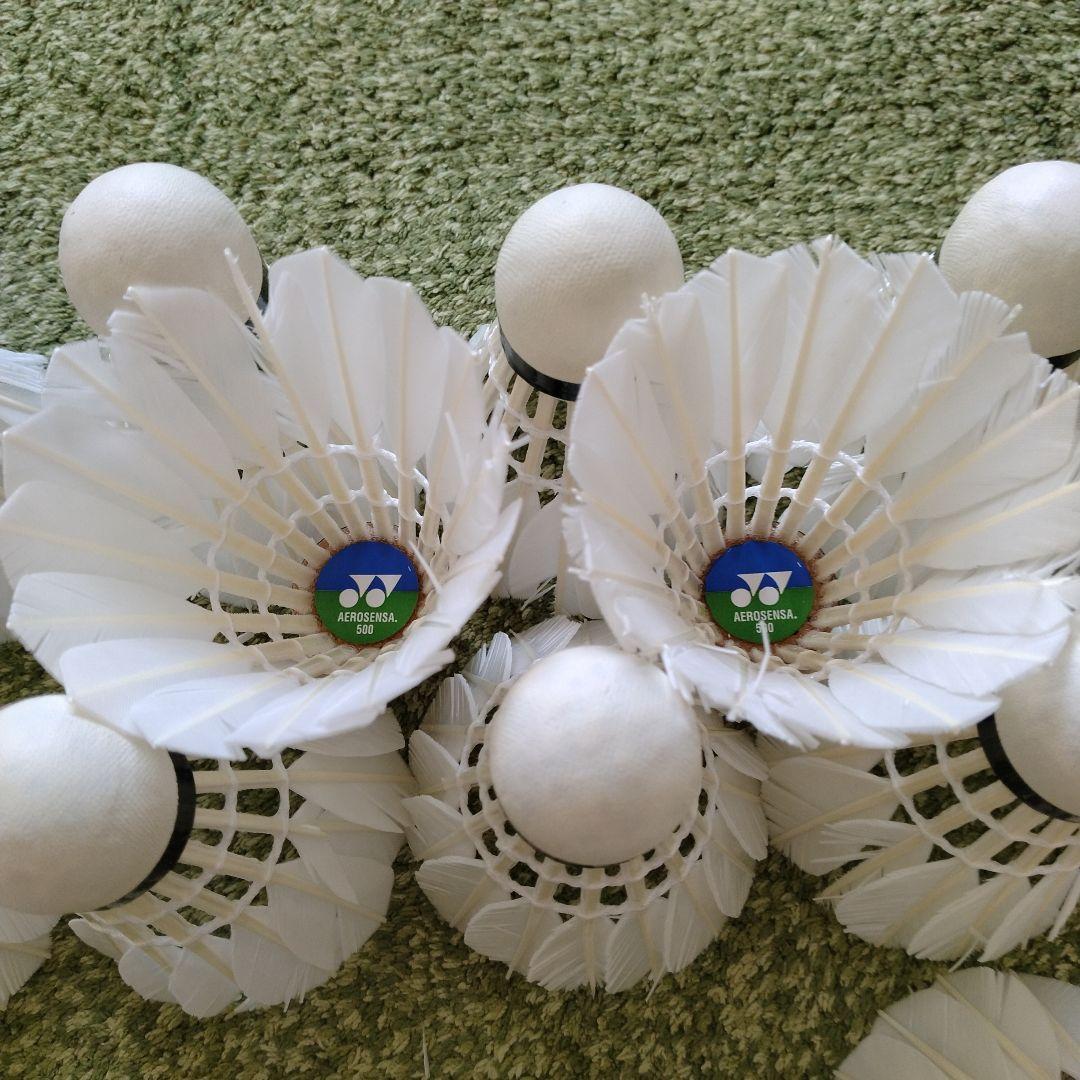 YONEX AEROSENS A500 シャトル 12個入り ３本売り　中古品