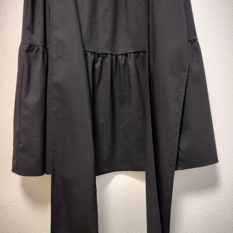 UNITEDTOKYO　ティアードワンピース　黒　ワンピース　1　S　М