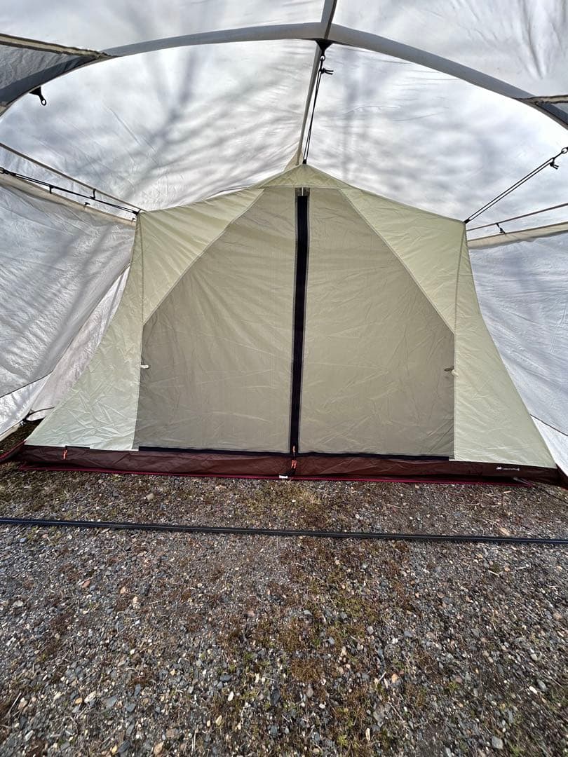  peak ランドロック アイボリー 、グランドシート、インナーマット