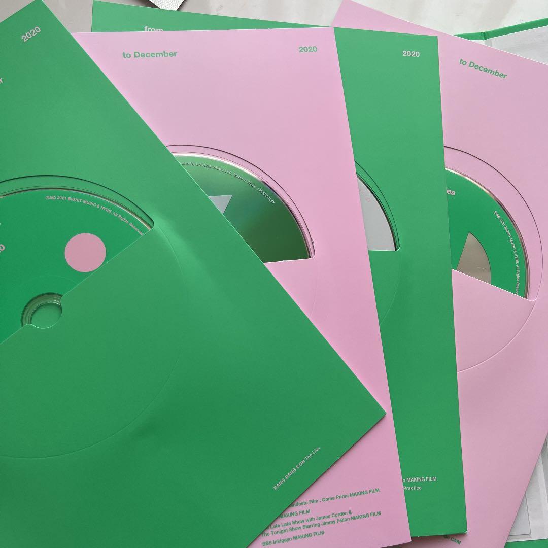 BTS memories of2020 DVD トレカユンギ