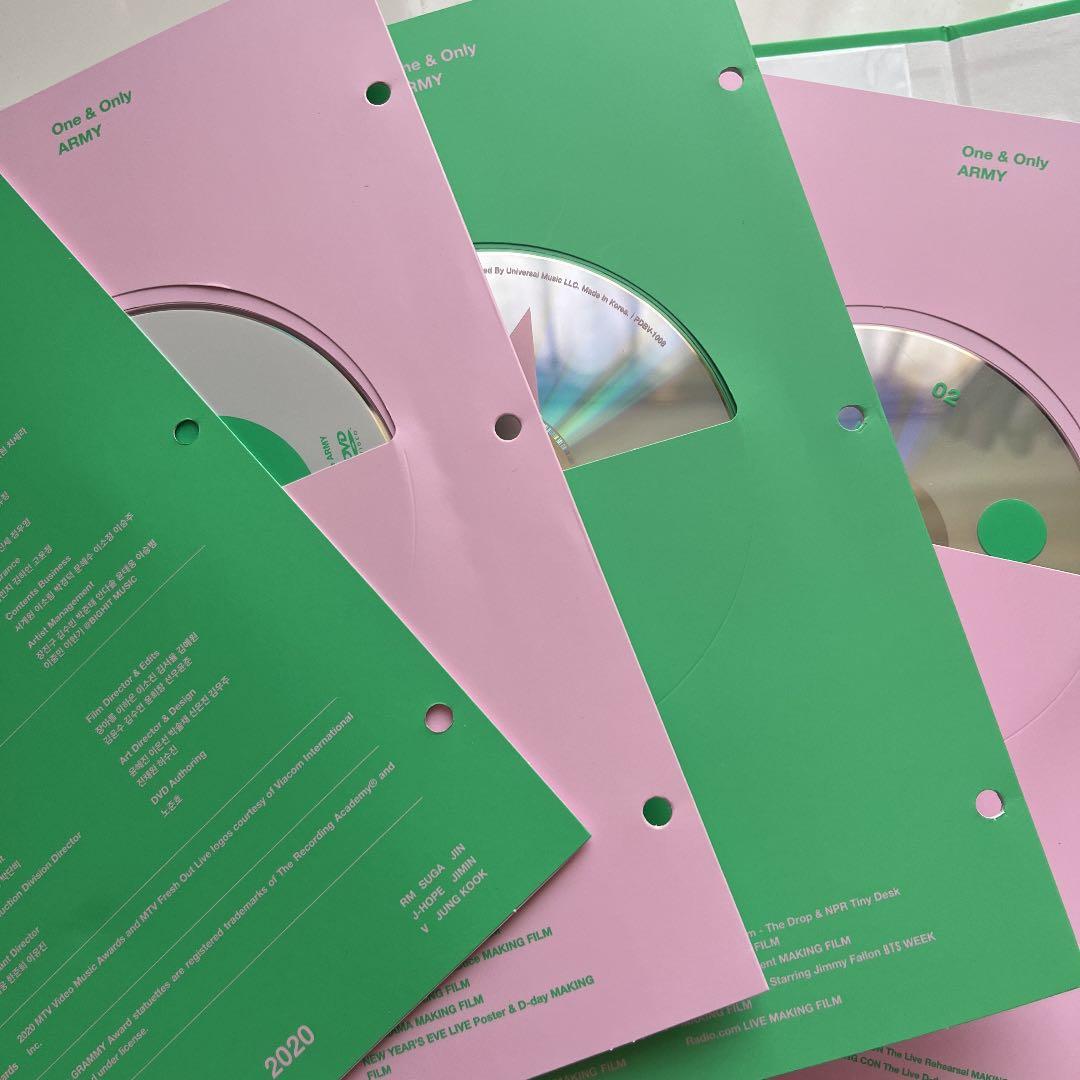 BTS memories of2020 DVD トレカユンギ