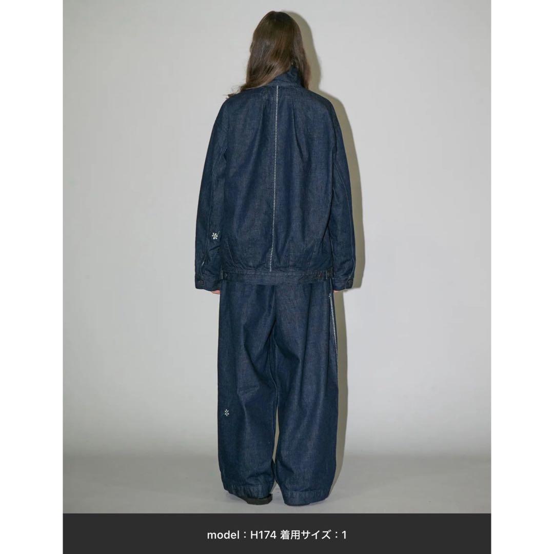 ジャケット・アウター my beautiful landlet - DENIM ZIP JACKET