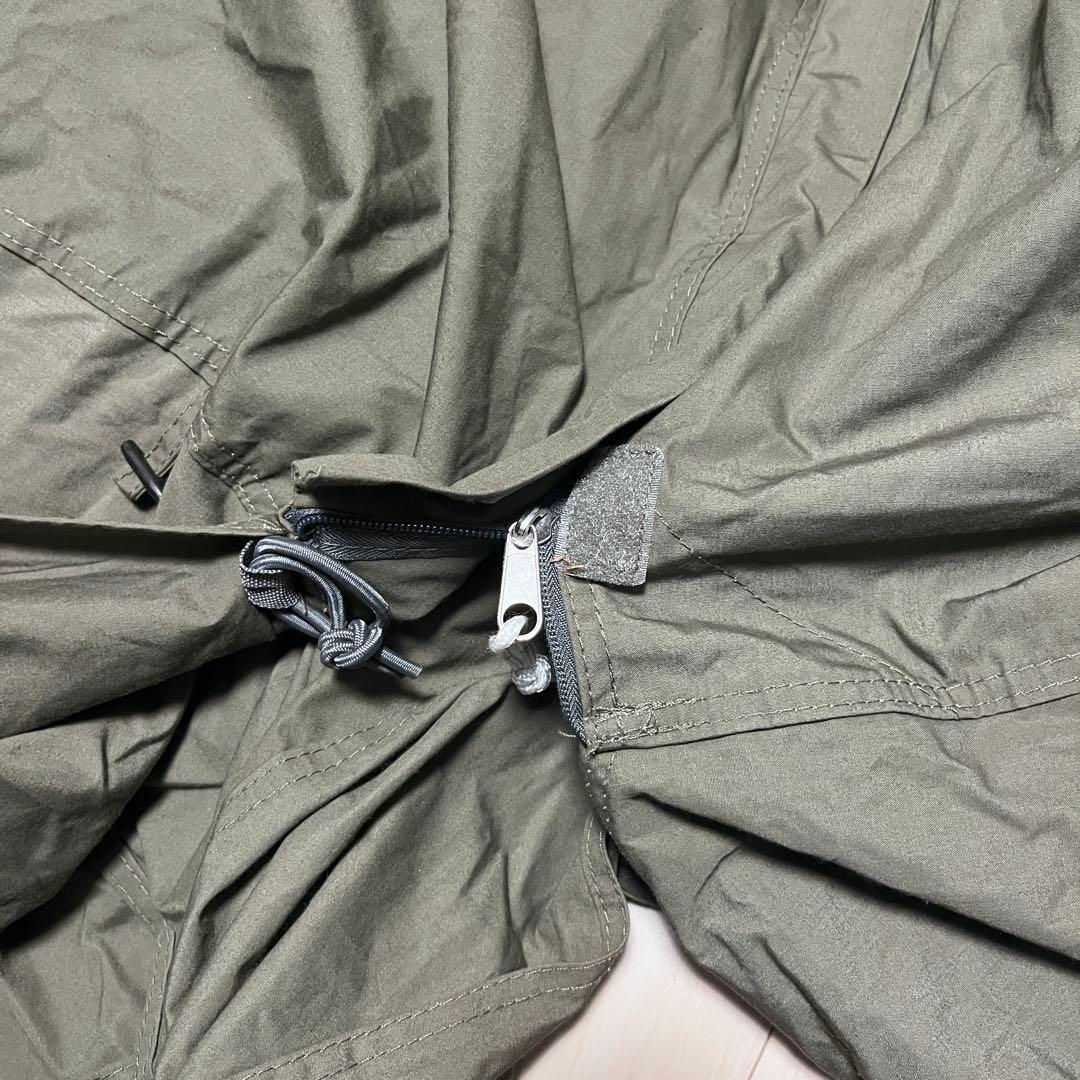 ソロティピー1tc 二股ポール ワンポワールテント BDK-75TC カーキ