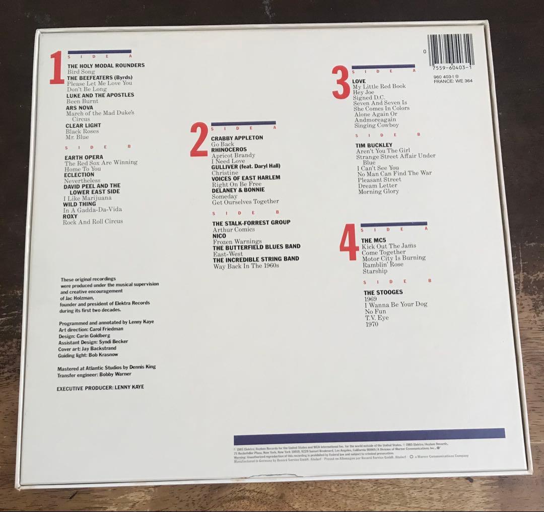 ■60年代ロック名盤4LPボックス■V.A. / Elektrock: The