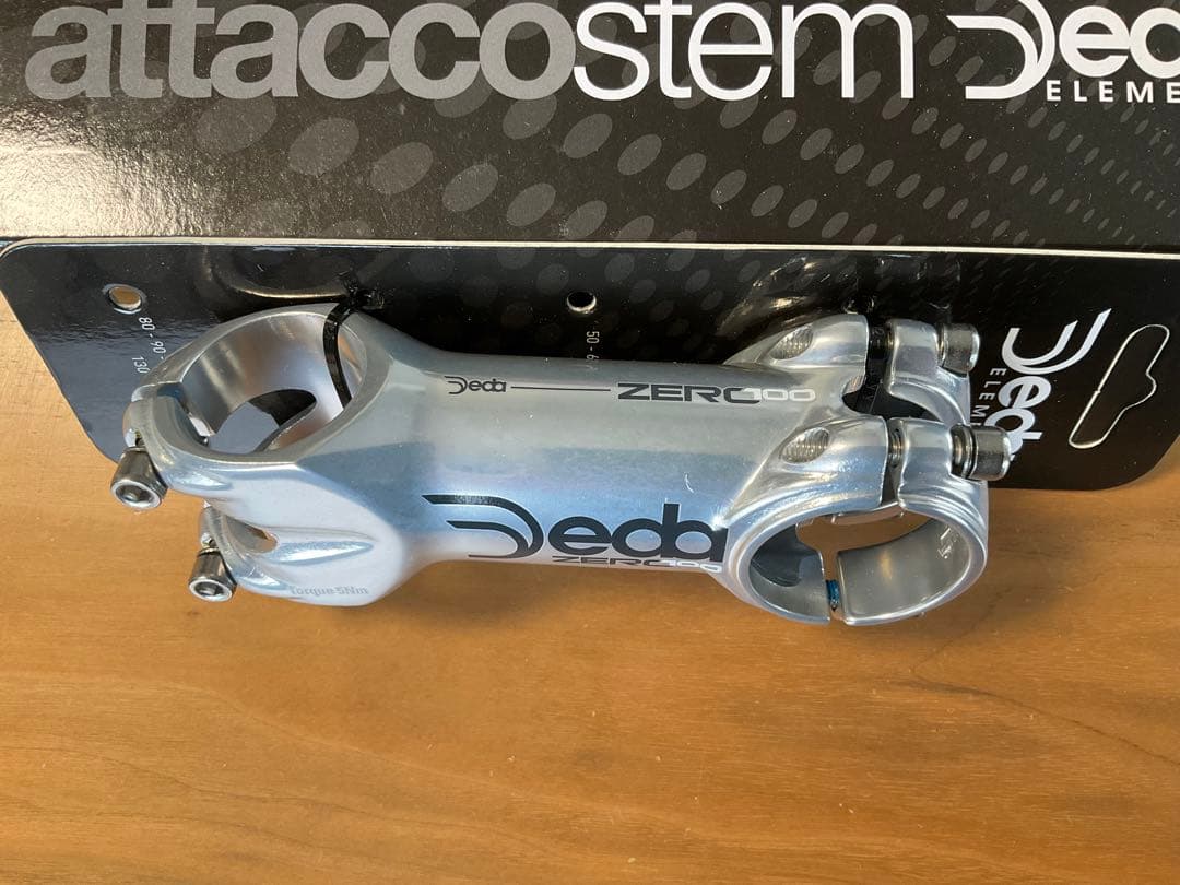 デダZERO100ステム　90mm/31.7mm シルバーポリッシュ