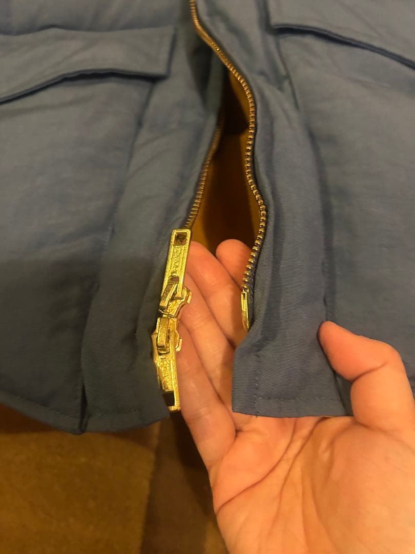 BEAMS PLUS ナイロン オックスフォード ダウン ベスト　Mサイズ