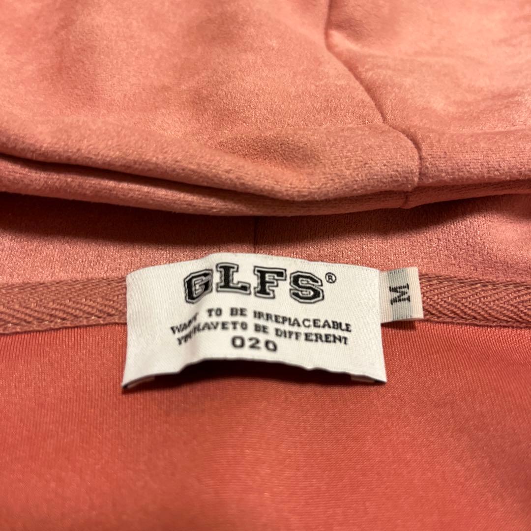 ロゴパッチショートパーカー Y1022- ピンク/M