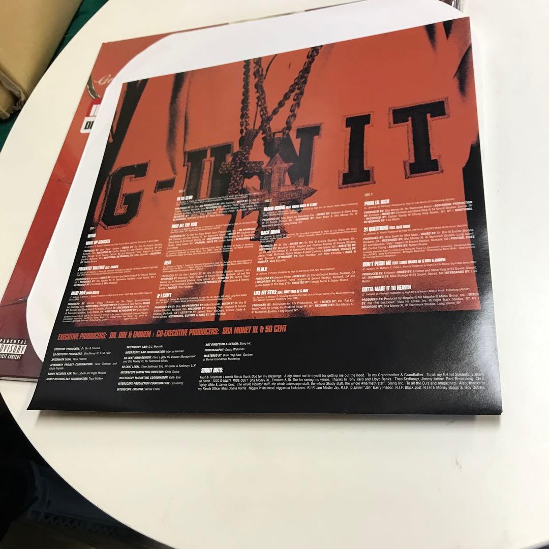 50 Cent Get Rich Or Die Tryin' 未開封レコード