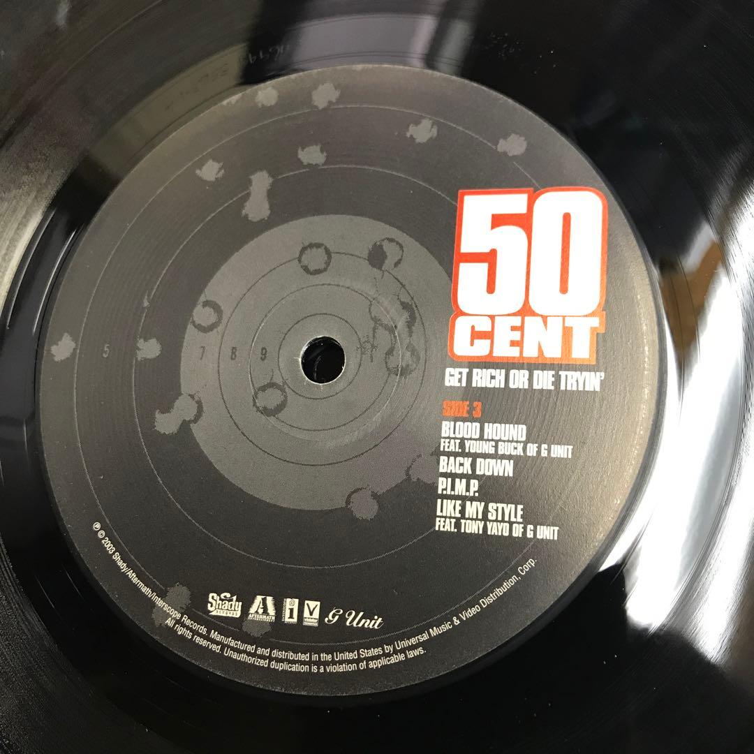 50 Cent Get Rich Or Die Tryin' 未開封レコード
