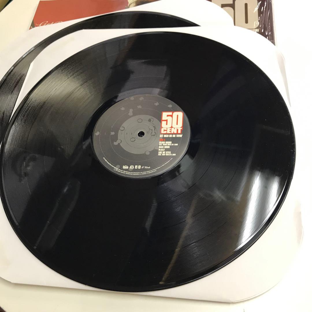 50 Cent Get Rich Or Die Tryin' 未開封レコード