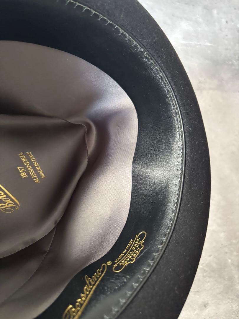 ボルサリーノ Borsalino　アレッサンドリア スモールブリムハット　帽子