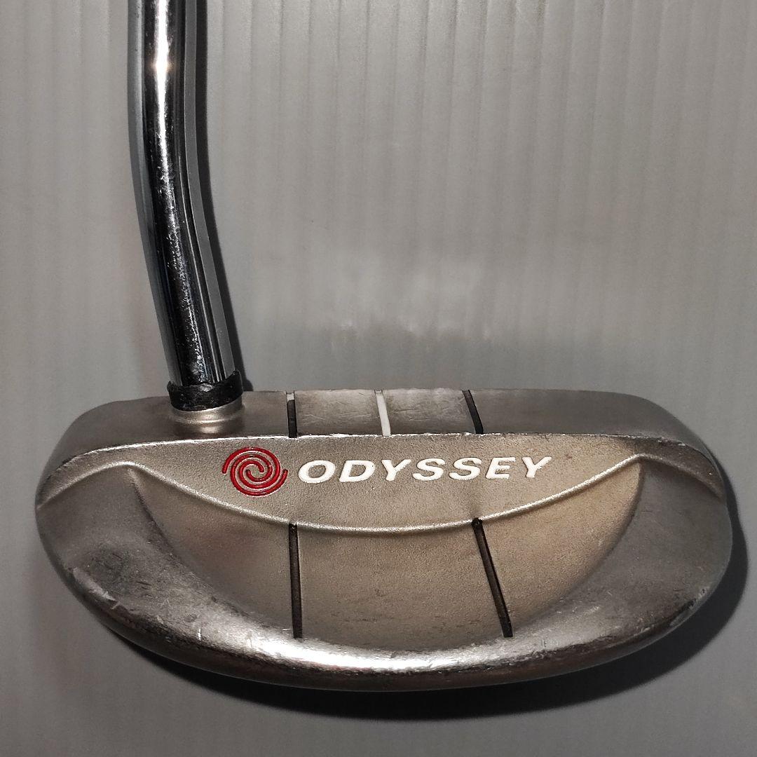 オデッセイ ホワイトスチール ロッシー マレット型 パター 約35インチ