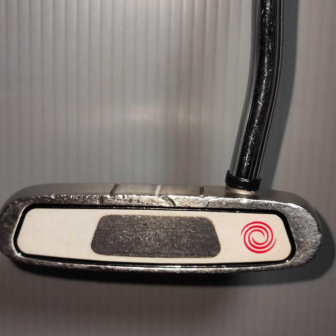 オデッセイ ホワイトスチール ロッシー マレット型 パター 約35インチ