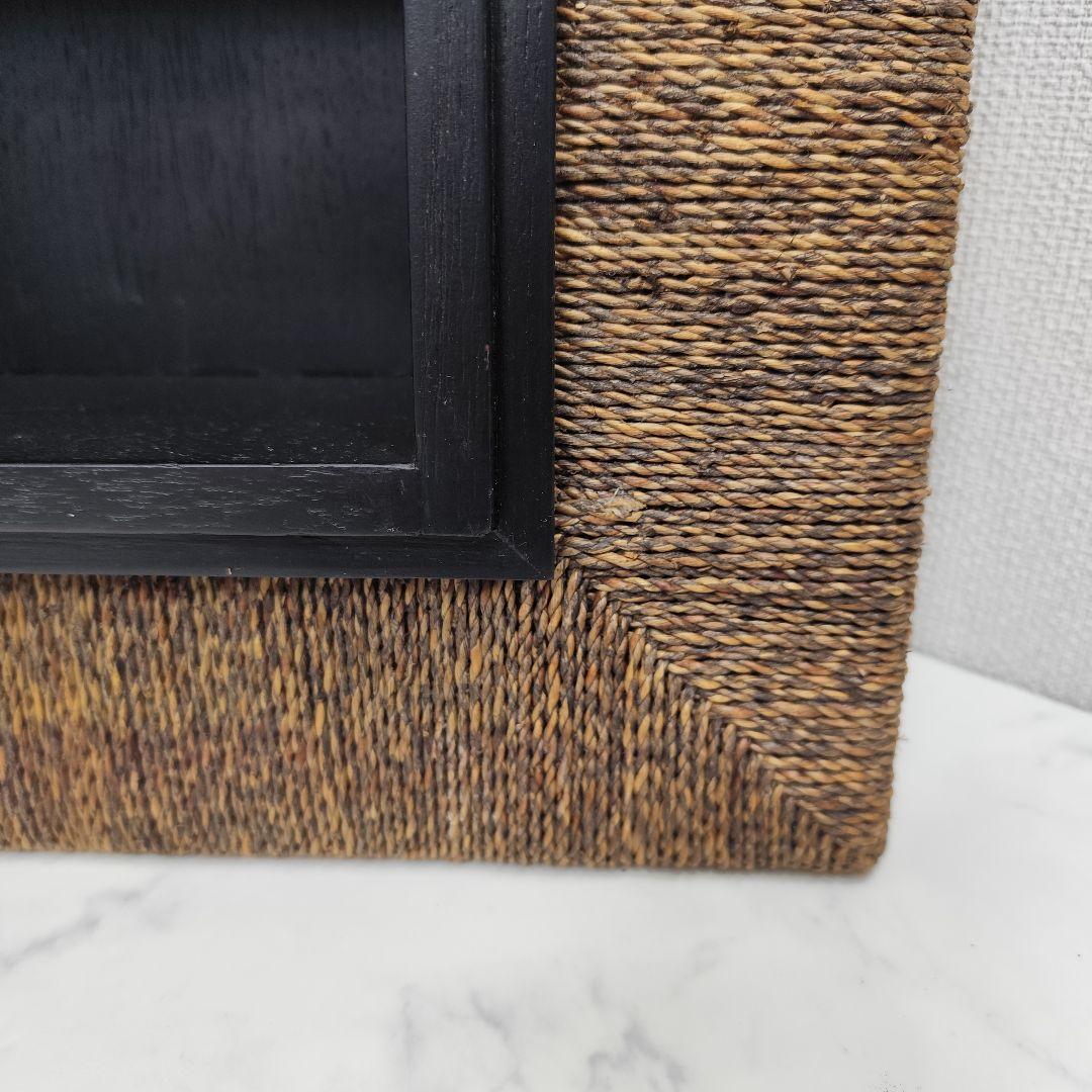 輸入品 パーフォマックス ウォーターヒヤシンス 壁掛シェルフ ブラウン×ブラック