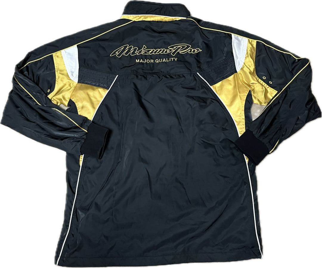 Mizuno Proジャケット パンツセット 黒金