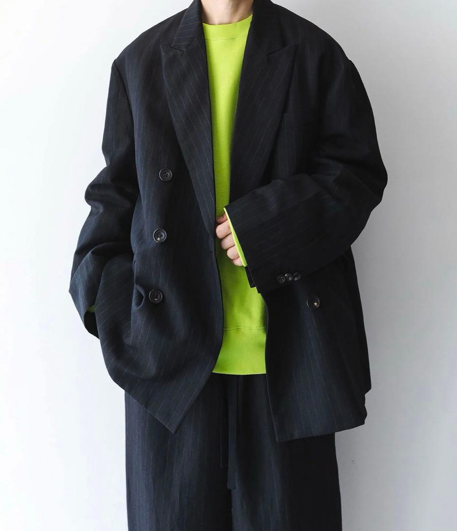 ジャケット・アウター OVERSIZED DOUBLE BREASTED JACKET
