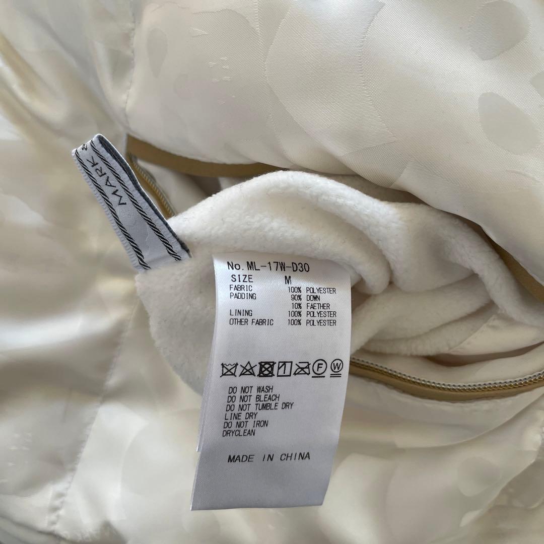 MARK&LONAマーク&ロナ リバーシブルダウンベスト レア 希少 ーゴルフ