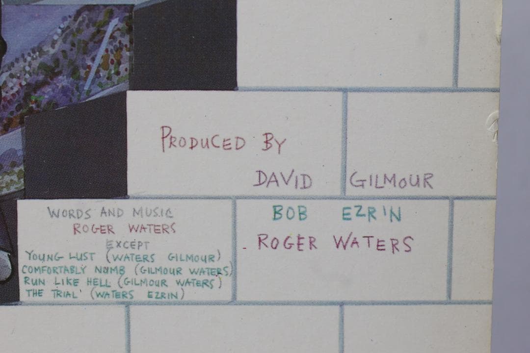 英LP PINK FLOYD The Wall UK盤 Stereo ループあり