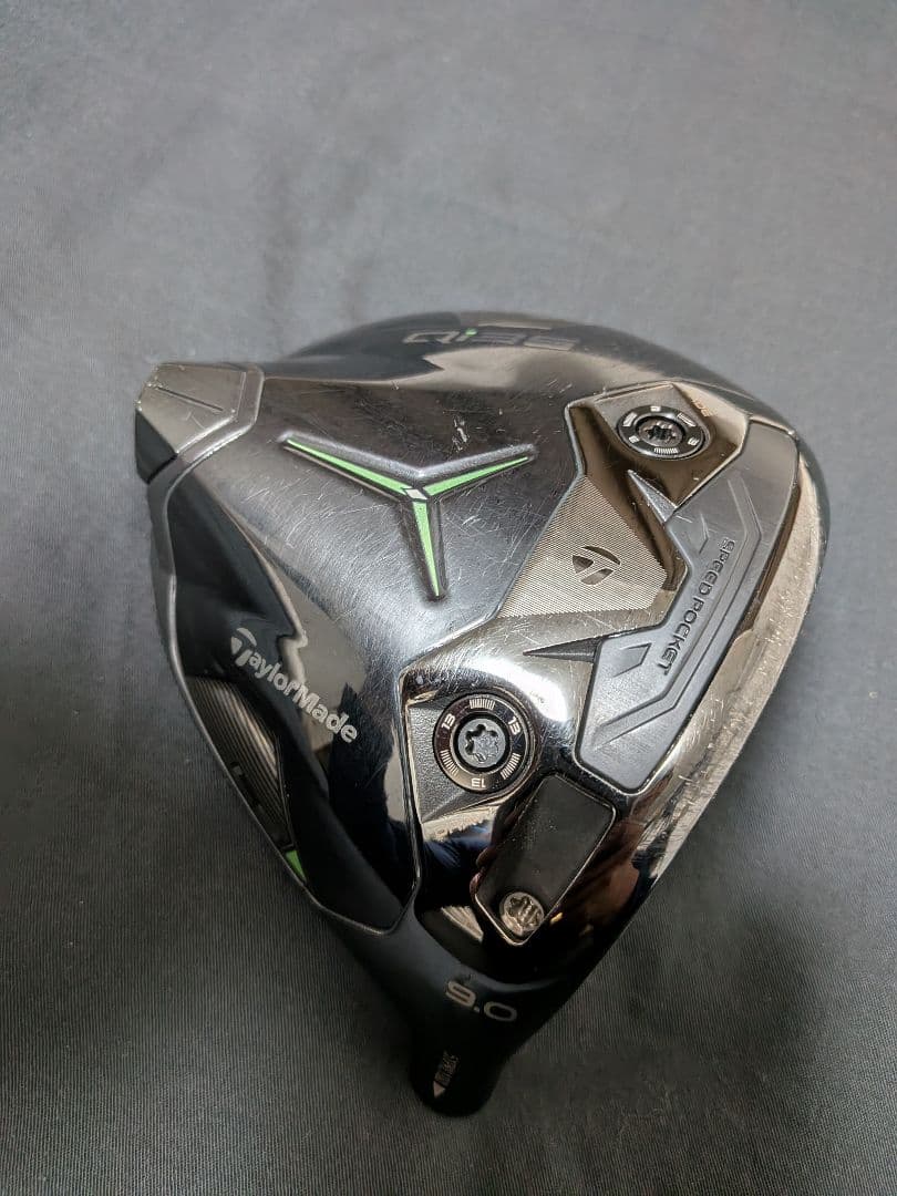 テーラーメイド Qi35 LS 9度 デザイナーシリーズ ヘッド ブラック 美品