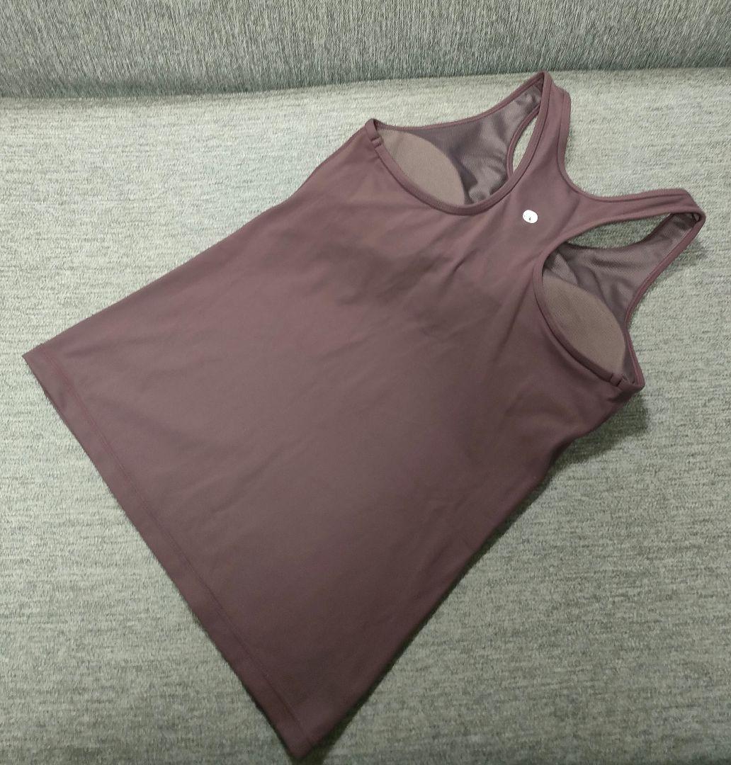 miki0826❀㉝SUKALA タンクトップ Lボルドー＆レギンスL濃紺