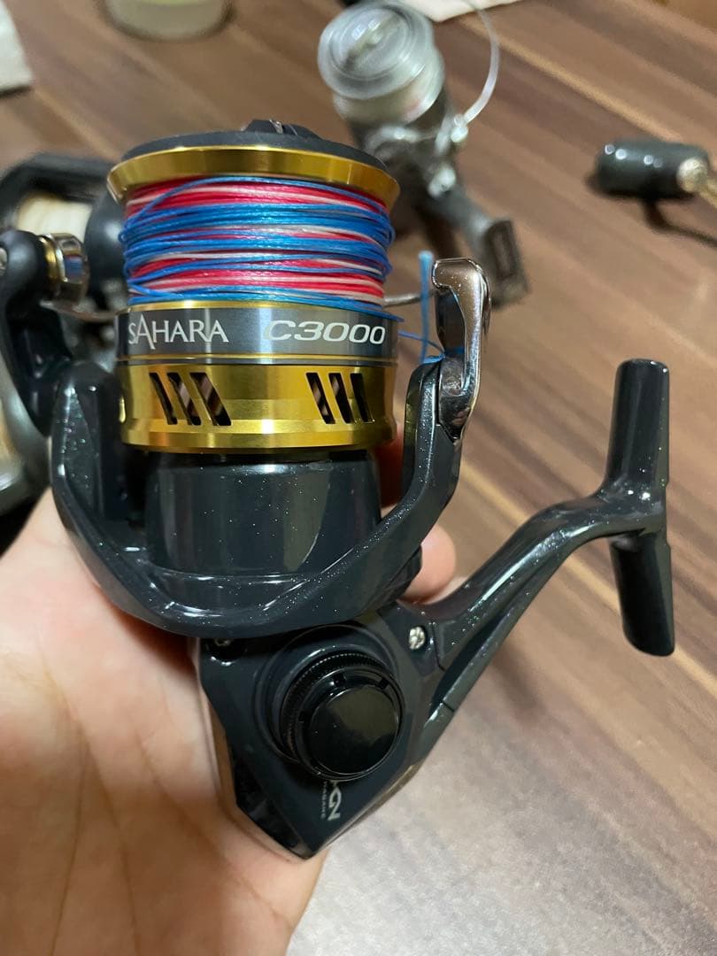 エ*】様 SAHARA C3000 ファントム4000 その他おまけリール