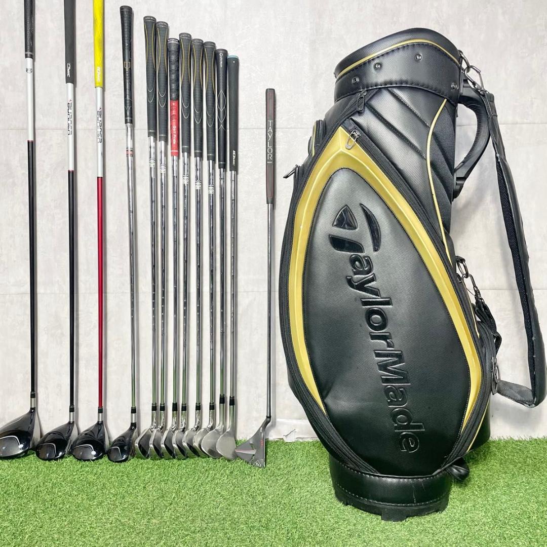 テーラーメイド バーナー モデル統一 ゴルフクラブセット メンズ S 13本 右