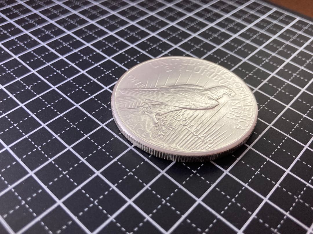 【アメリカ】ピースダラー1ドル銀貨(1925年)