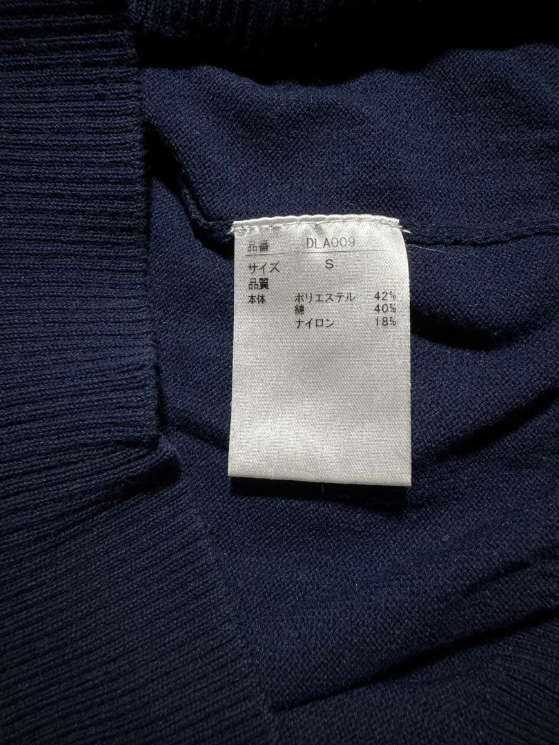 アドミラルAdmiral ゴルフ用セーター Sサイズ ネイビー