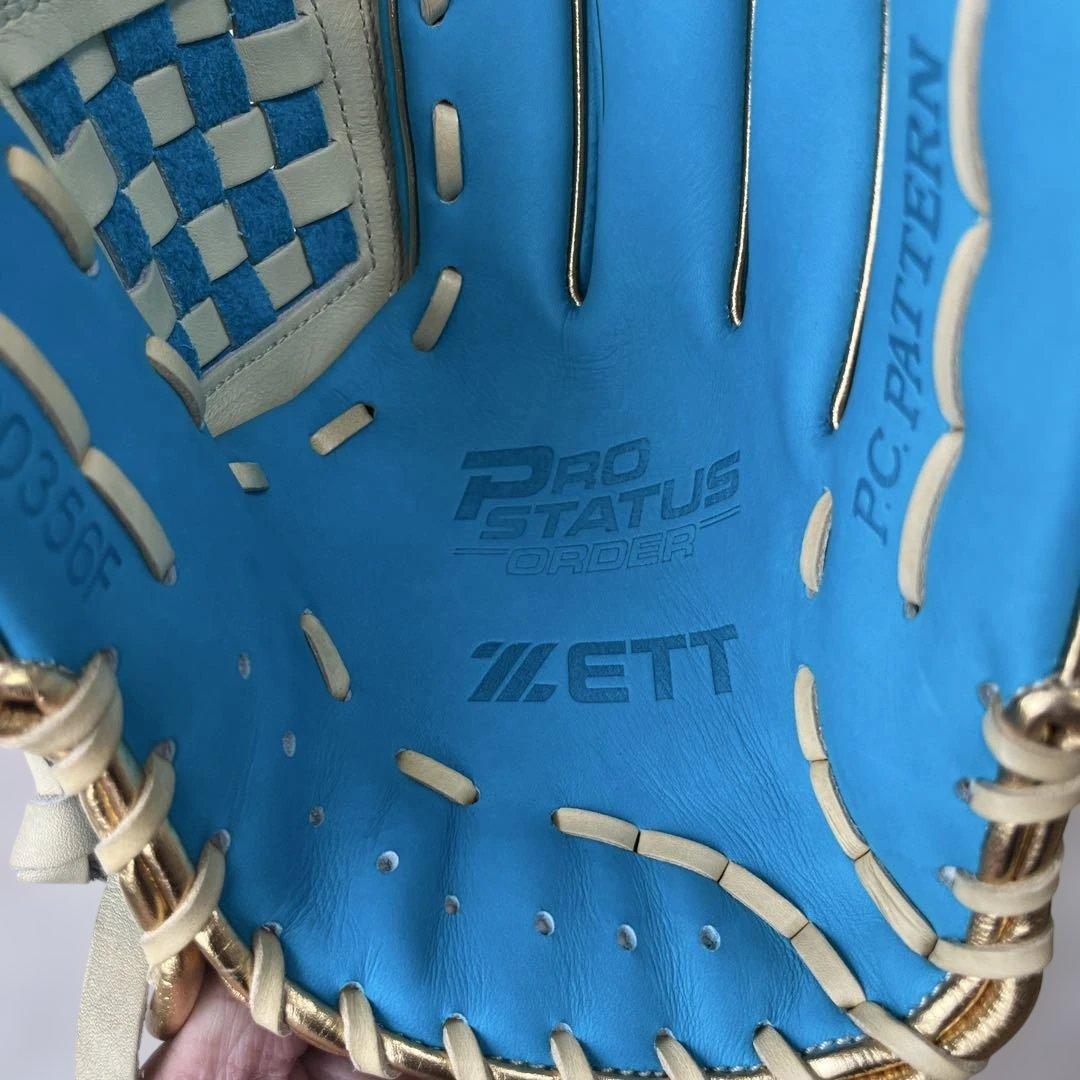 未使用　ZETT PROSTATUS 源田壮亮　オーダーグラブ　グローブ　軟式