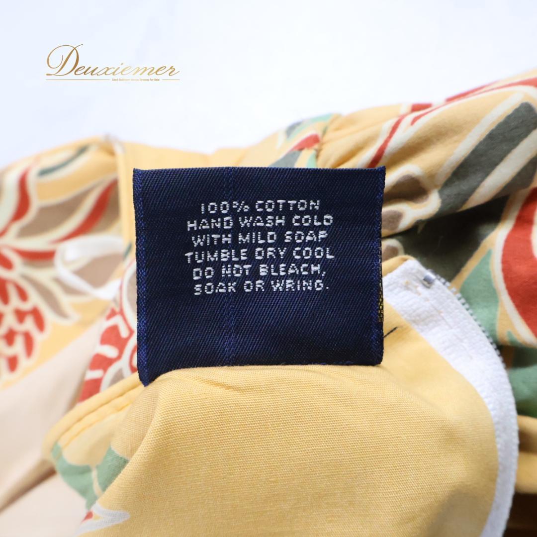 【ハワイ製 フラダンス衣装】イエロー  Creations ワンピース