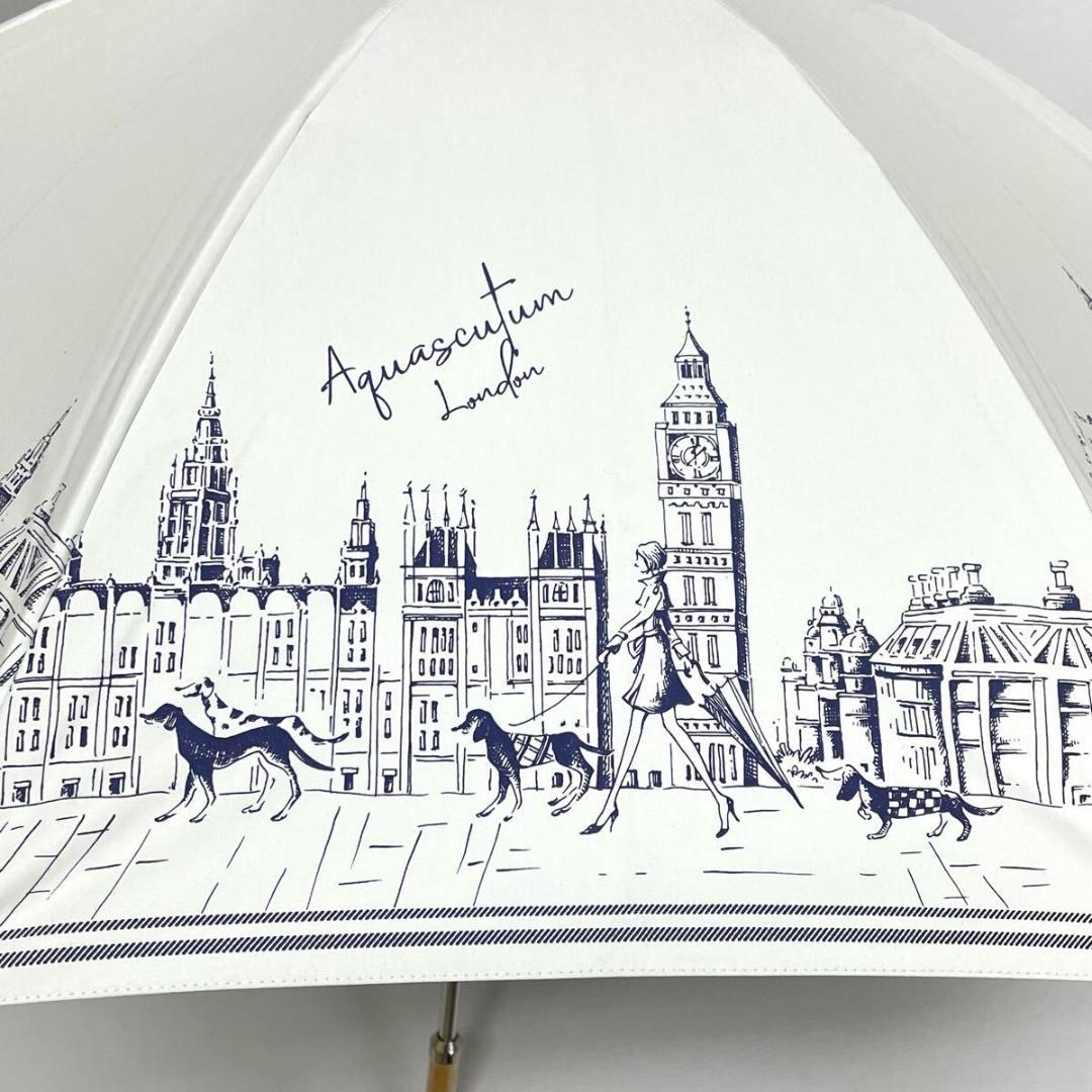 ¨*⃛様 新品52987アクアスキュータムホワイトサマーシールド1級遮光晴雨兼用