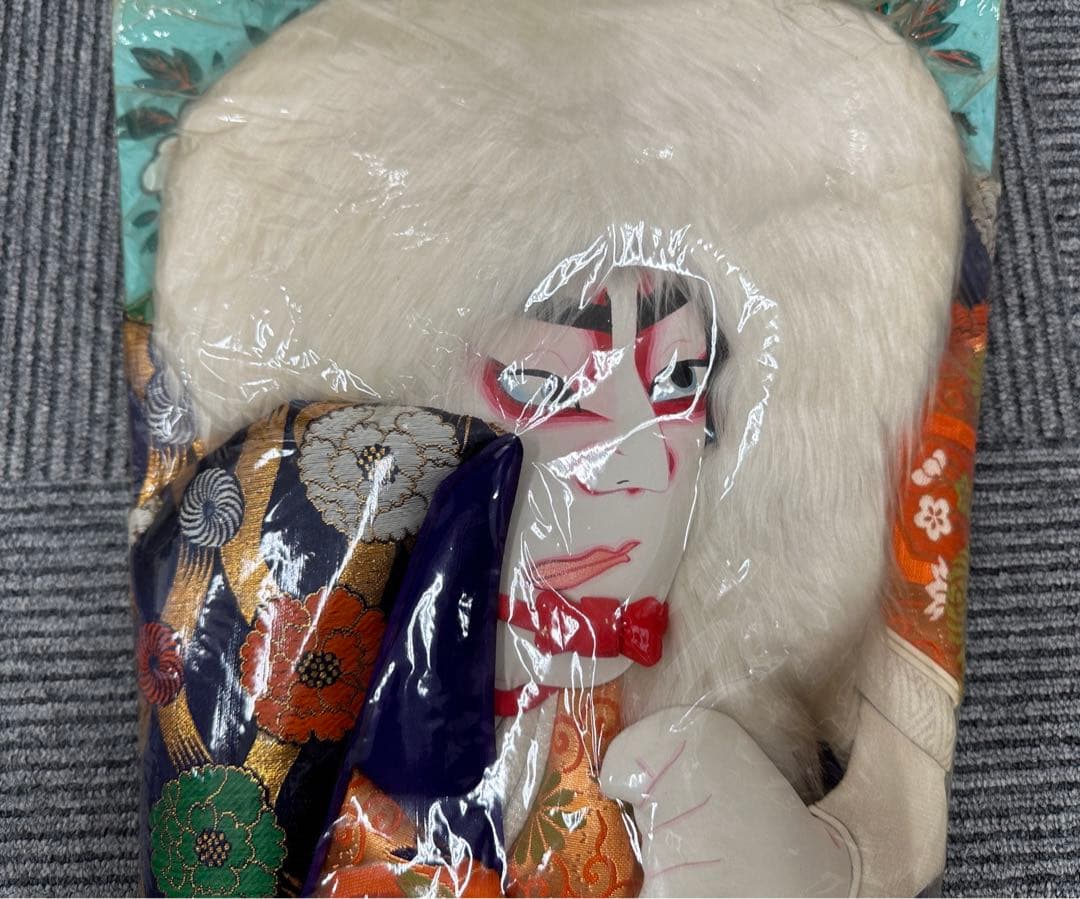 ☆ 大判 羽子板 2枚セット　立体　歌舞伎飾り羽子板