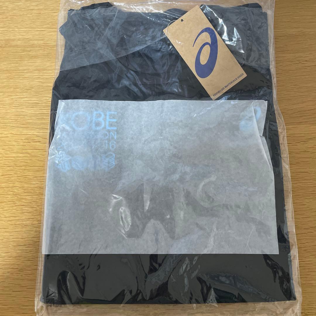 神戸マラソン2025リミテッドTシャツ Performance Black XL