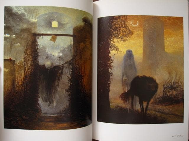 ベクシンスキ作品集成 2　初版　帯付き　Beksinski　ハードカバー版