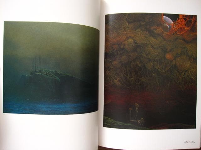 ベクシンスキ作品集成 2　初版　帯付き　Beksinski　ハードカバー版