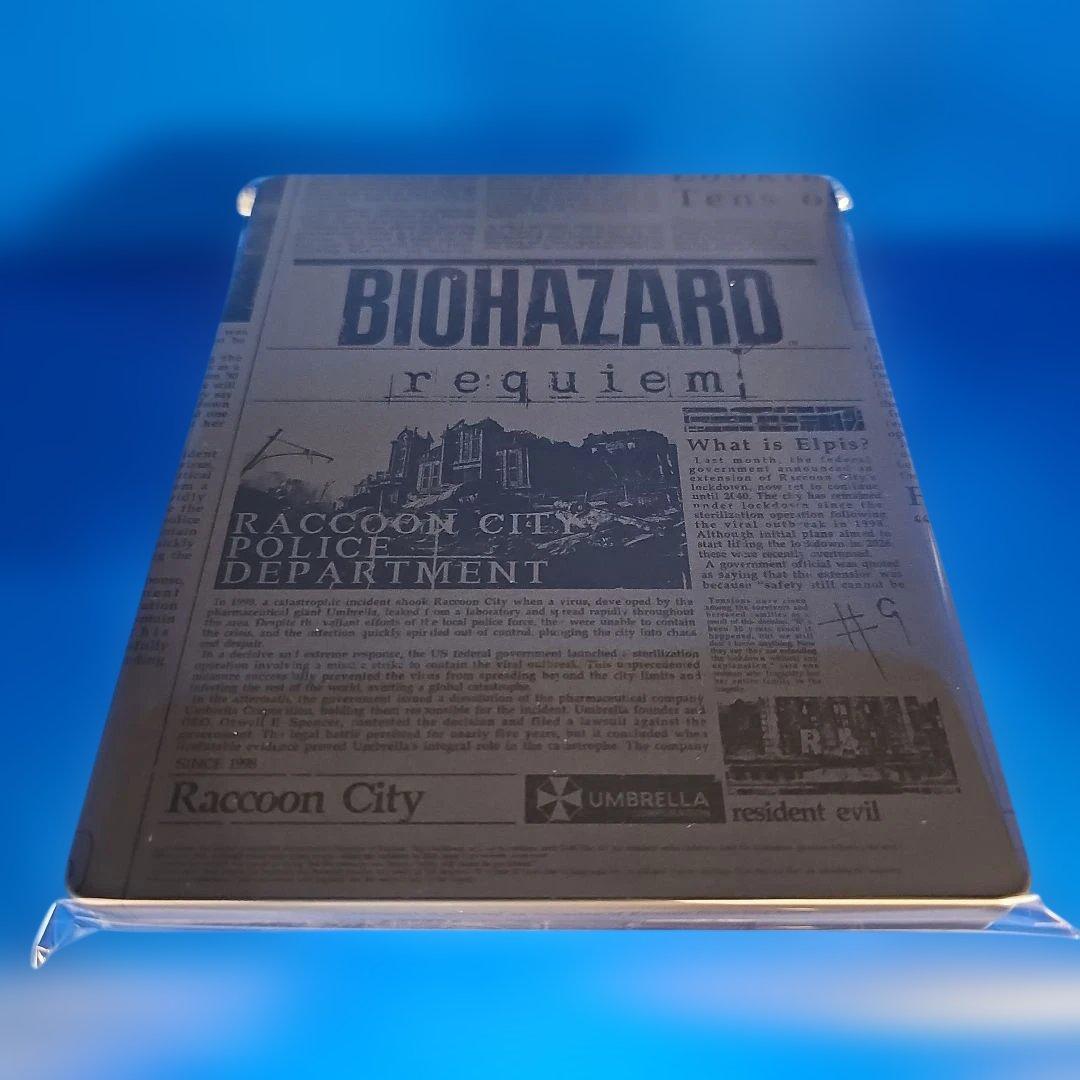 【新品】バイオハザード レクイエム スチールブック PS5用