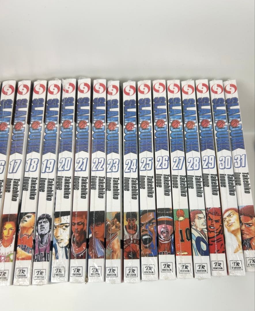 新品シュリンク付 英語版 スラムダンク 全31巻セット 全巻セット　漫画全巻