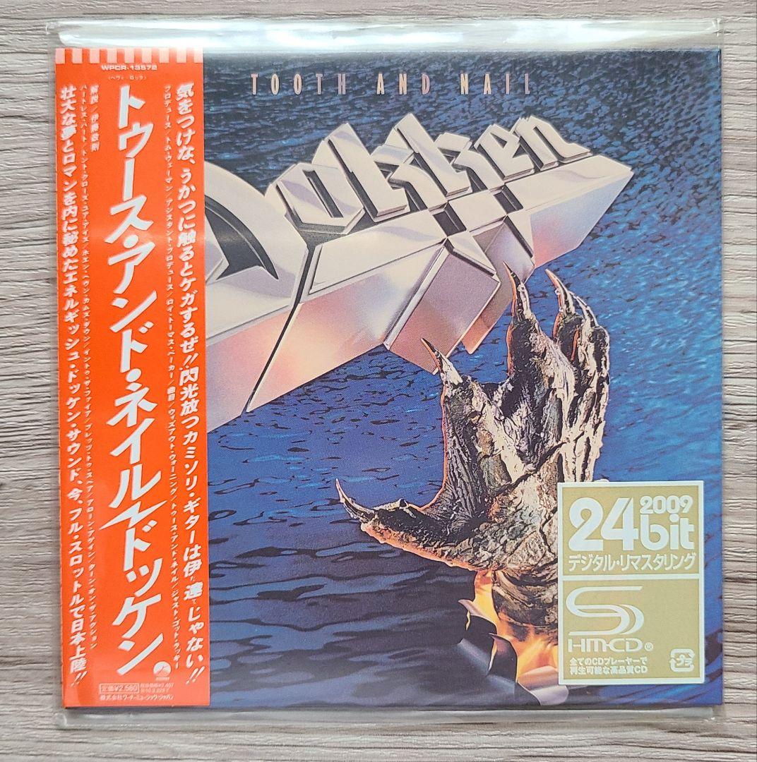 DOKKEN/ドッケン TOOTH AND NAIL 紙ジャケット仕様